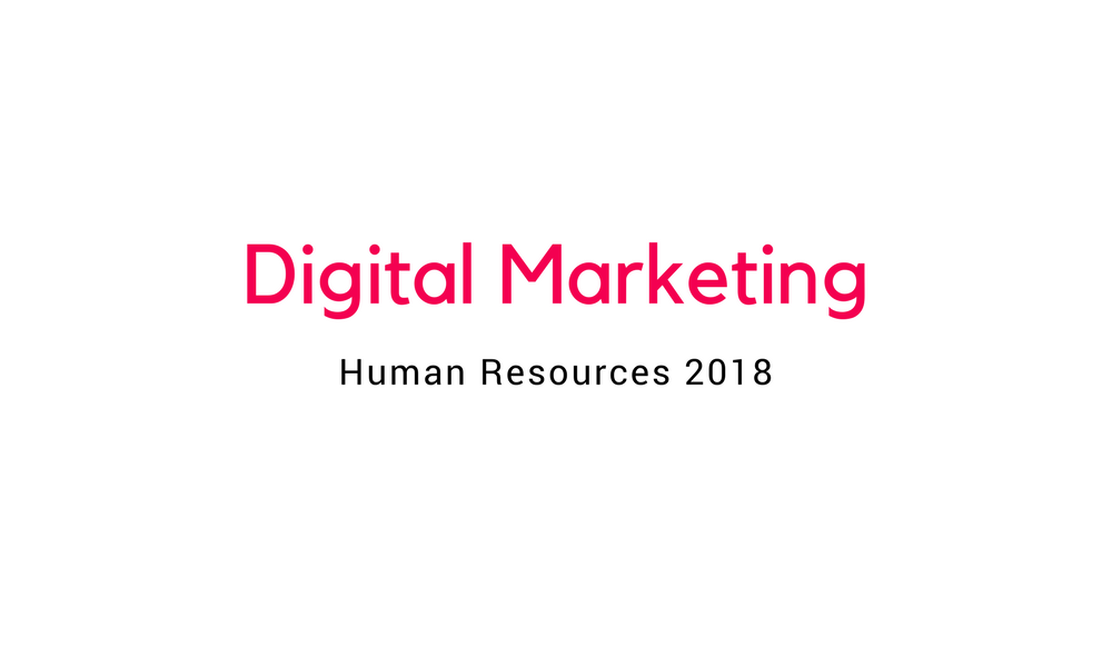 Digital Marketing 2018